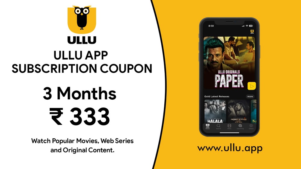 Ullu Coupons, Promo code, Offers & Deals